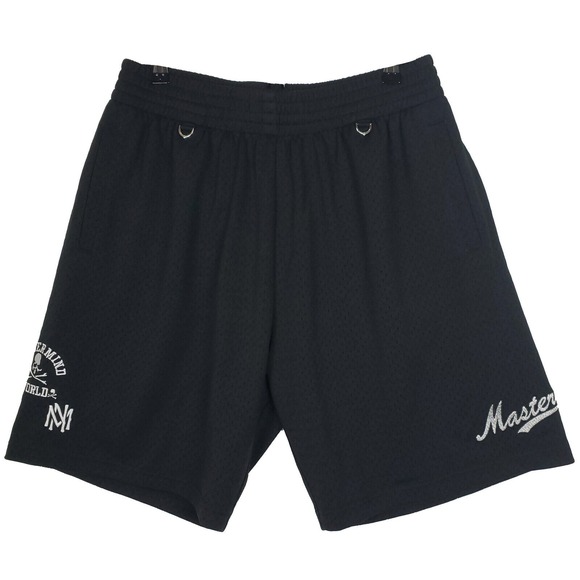 Mastermind‎ World Mitchell & Ness Large Jersey Shorts 2023 Collab Black NWT